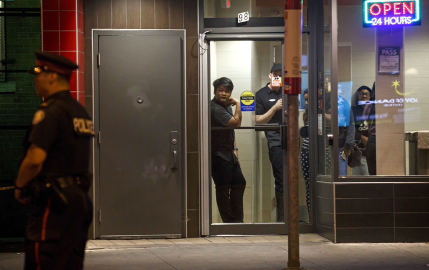 В Торонто произошла стрельба. Фото AFP