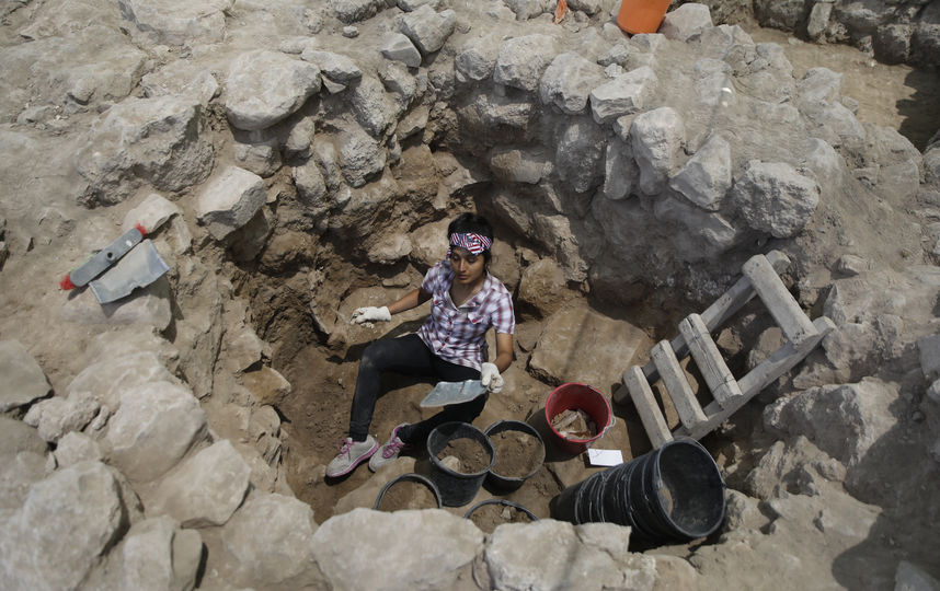 Раскопки начались ещё в 2015 году под руководством Йосефа Гарфинкела. Фото AFP