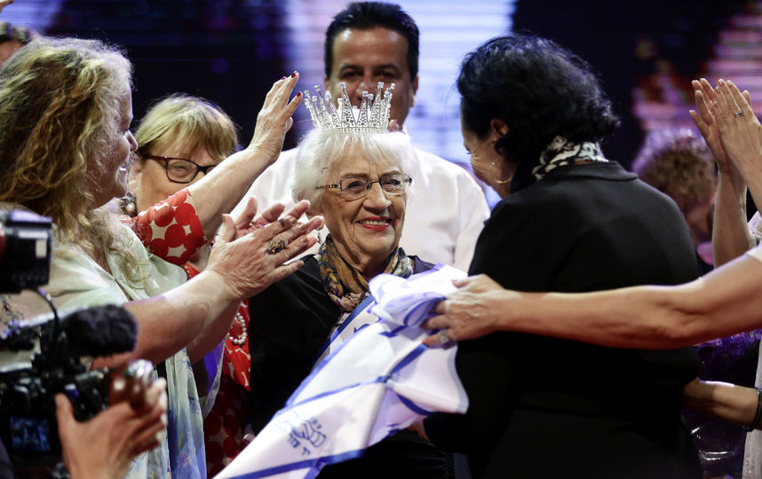 Победительницей конкурса стала 93-летняя Това Рингер – уроженка Польши, потерявшая родителей, четырех сестер и бабушку в лагере смерти "Аушвиц". Фото Getty