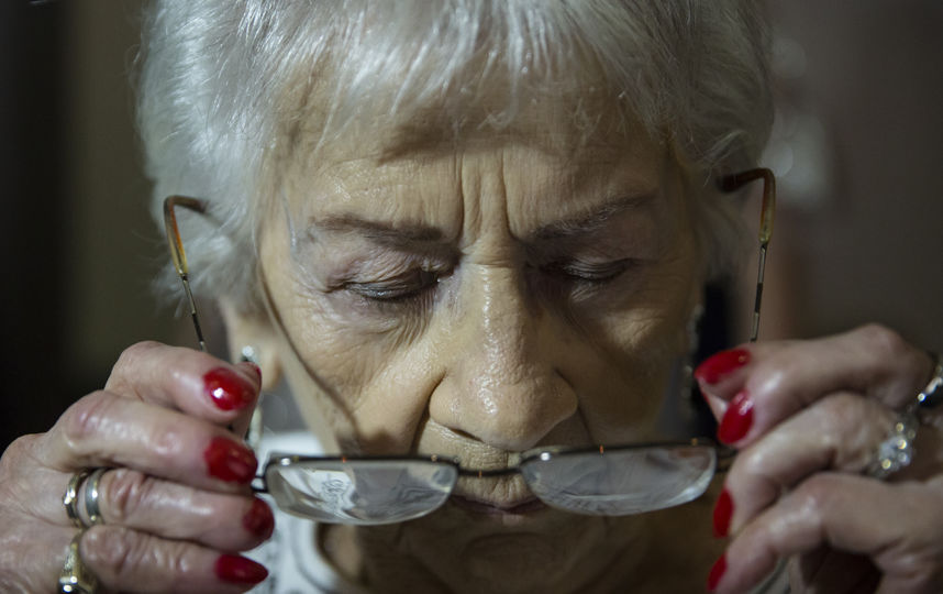 Това Рингер перед выходом на подиум. Фото Getty