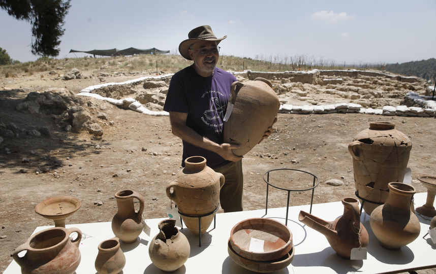 Раскопки начались ещё в 2015 году под руководством Йосефа Гарфинкела. Фото AFP