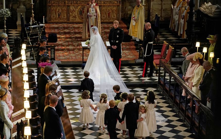 Свадьба принца Гарри и Меган Маркл. Фото AFP