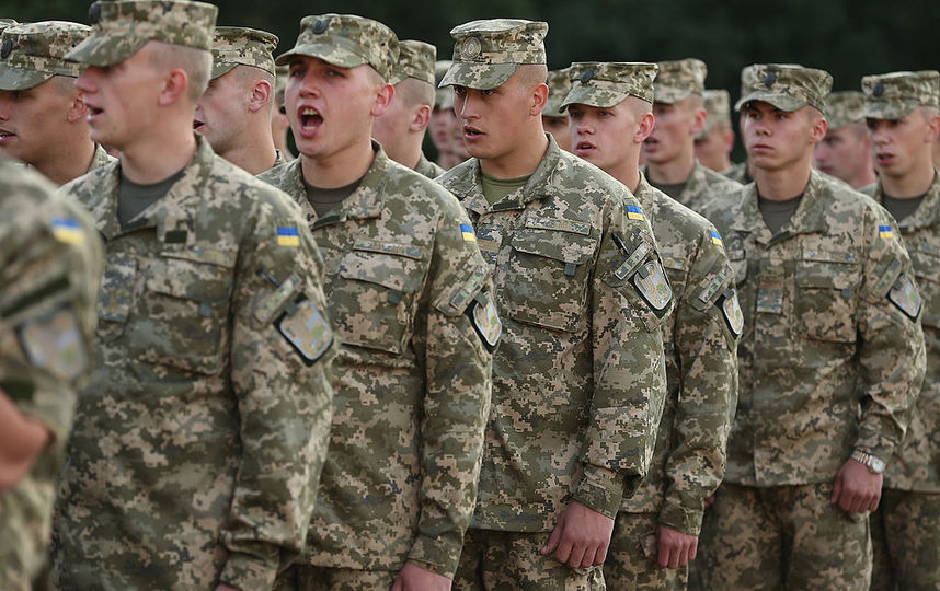 Украинские солдаты. Фото Getty