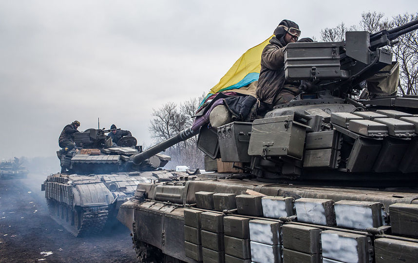 Украинские солдаты. Фото Getty