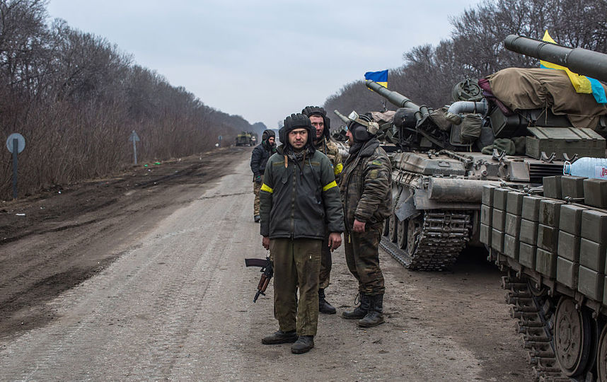Украинские солдаты. Фото Getty