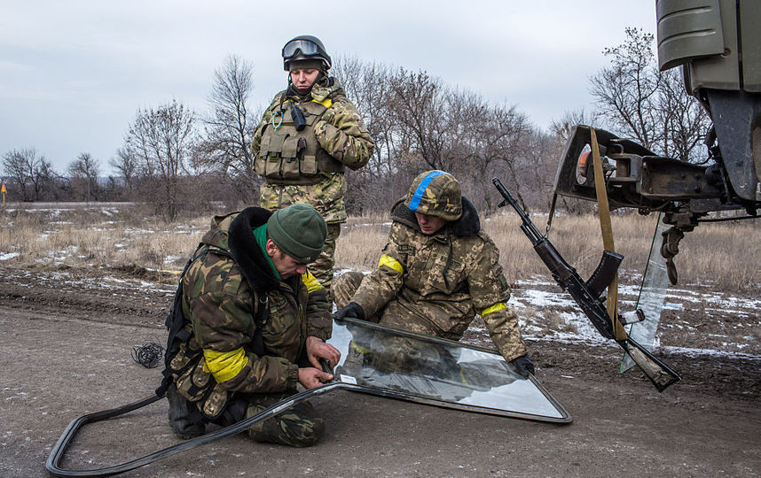Украинские солдаты. Фото Getty