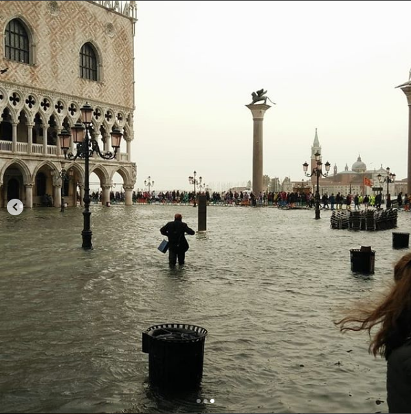 Венеция. Фото Скриншот instagram.com/veneziatoday/?hl=ru