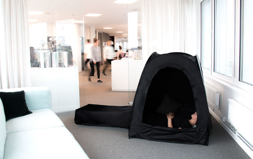 А можно и в офисе. Фото Pause pod