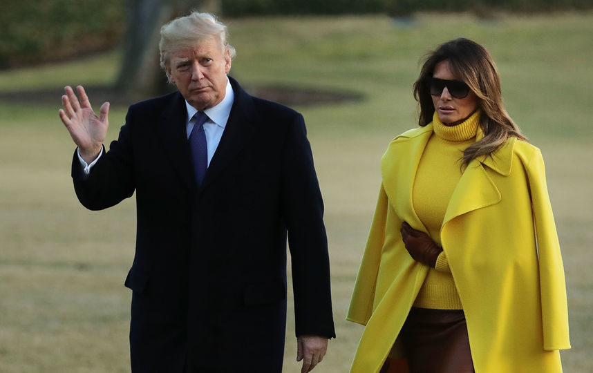 Дональд и Мелания Трамп. Фото Getty