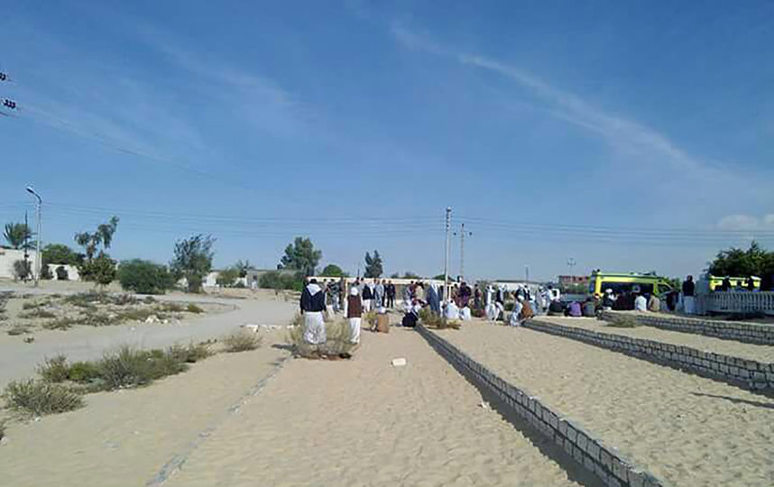 Теракт произошёл в мечети. Фото AFP