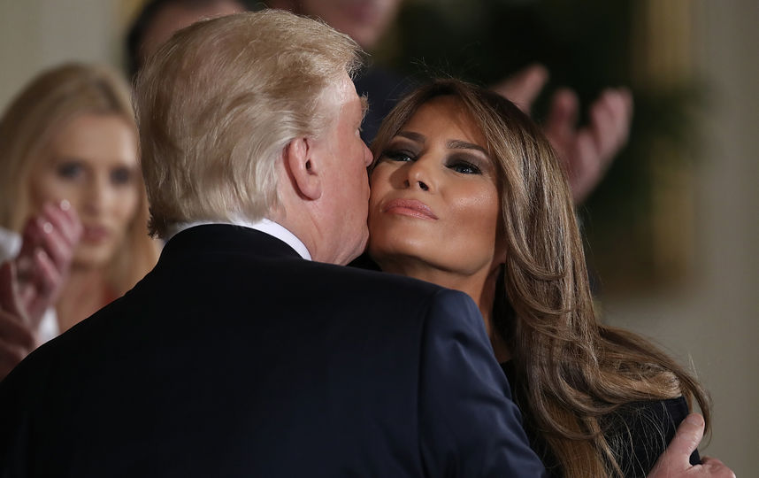 Дональд и Мелания Трамп. Фото Getty