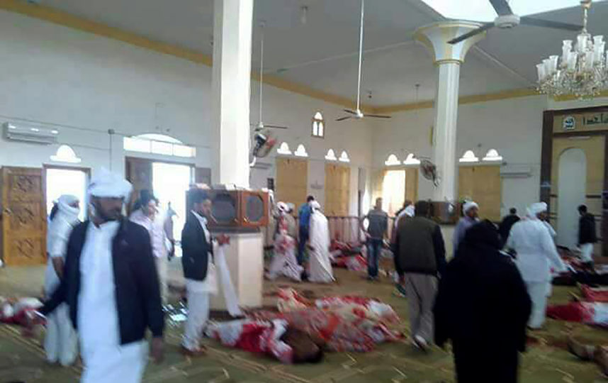 Теракт произошёл в мечети. Фото AFP