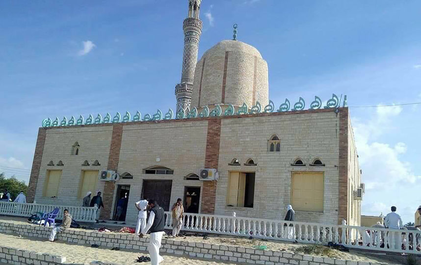 Теракт произошёл в мечети. Фото AFP