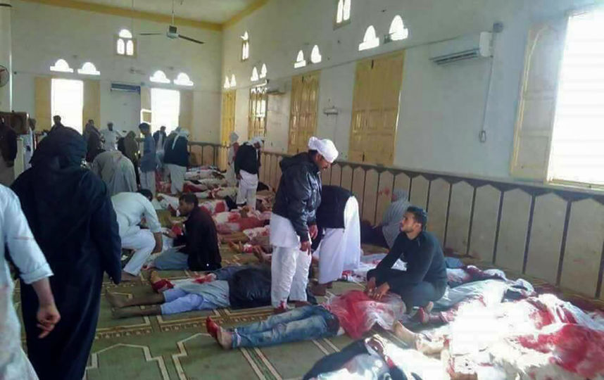 Теракт произошёл в мечети. Фото AFP