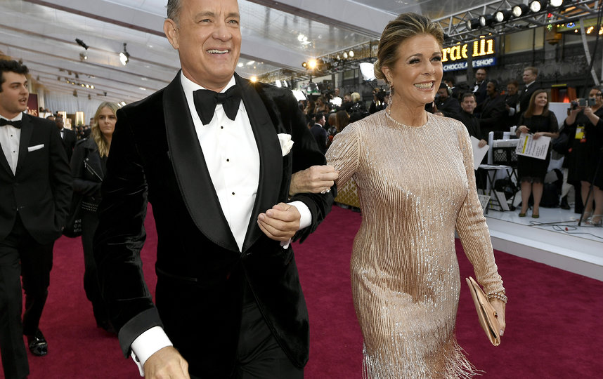 Том Хэнкс и Рита Уилсон. Фото Getty