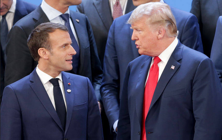 Трамп и Макрон решили пригласить Россию на саммит G7 в 2020 году