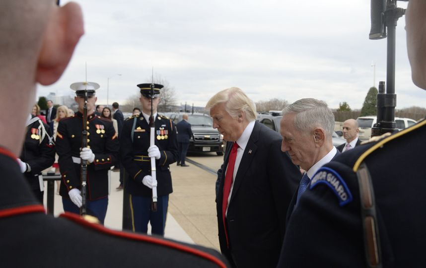 Президент и министр обороны США. Фото Getty