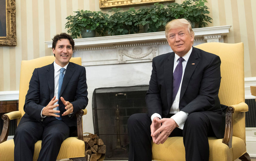 Трамп и Трюдо. Фото Getty