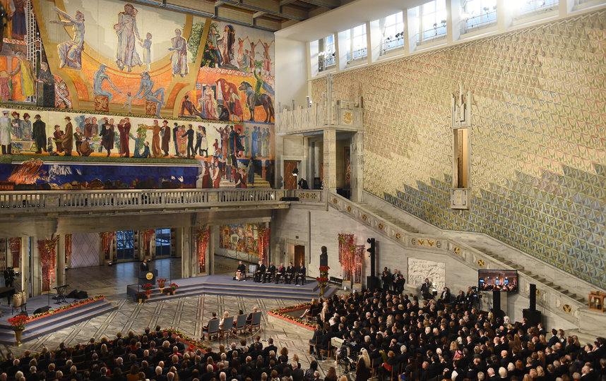 В Осло вручили Нобелевскую премию мира за 2019 год. Фото AFP