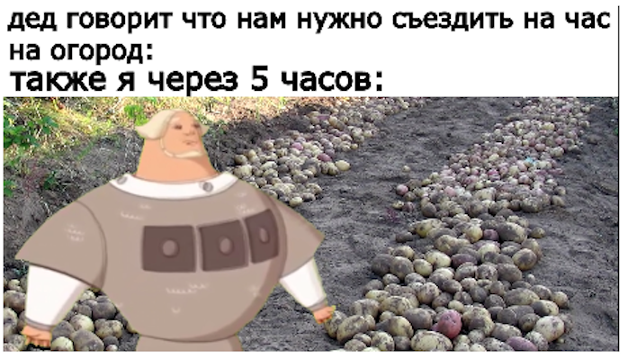 Мем про ловкость. Фото @diabontik