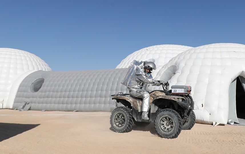 AMADEE-18. Фото AFP