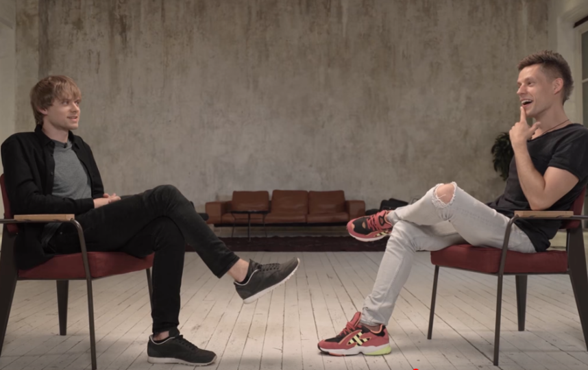 Юрий Дудь взял интервью у Вани Усовича. Фото канал вДудь, Скриншот Youtube