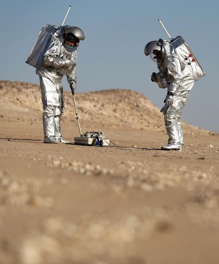 AMADEE-18. Фото AFP