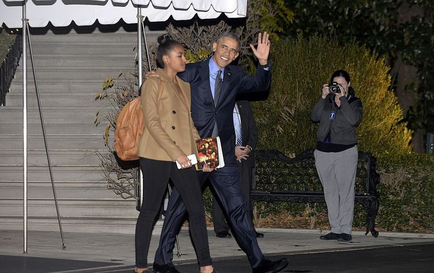 Наташа с Барак Обамы. Фото Getty
