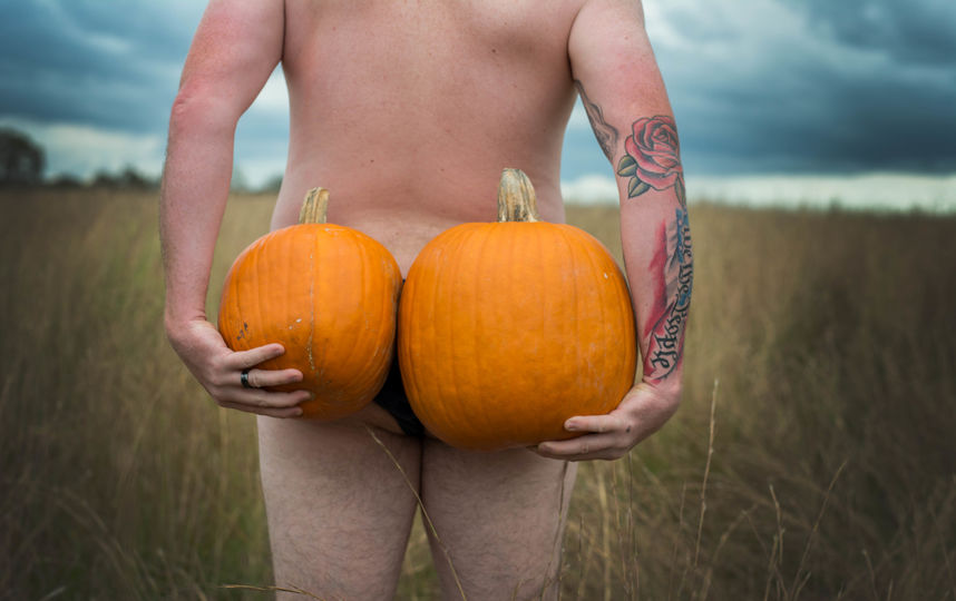 "Тыквенный" мужчина. Фото Gayla Thompson/GTPhotography