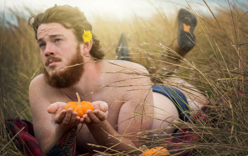"Тыквенный" мужчина. Фото Gayla Thompson/GTPhotography