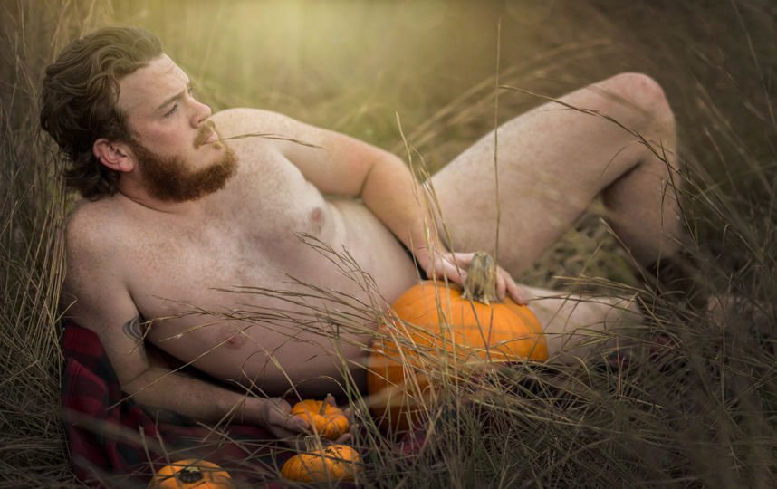 "Тыквенный" мужчина. Фото Gayla Thompson/GTPhotography