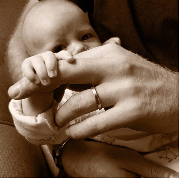 Маленький Арчи. Фото Instagram @sussexroyal