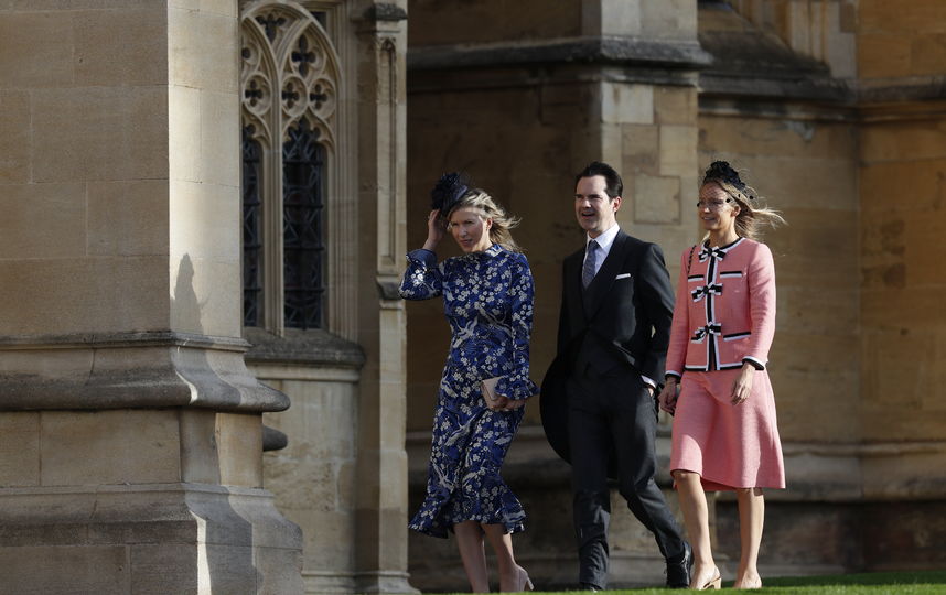 Гости на свадьбе Принцессы Евгении. Фото AFP