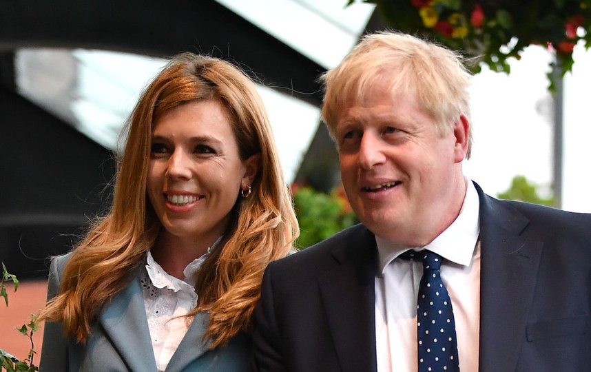Борис Джонсон и Кэрри Саймондс. Фото Getty