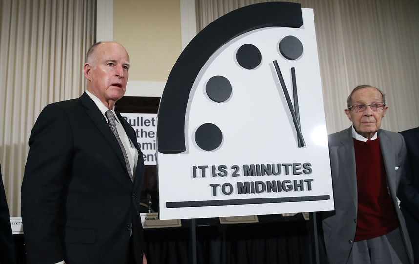 Часы Судного дня. Фото Getty