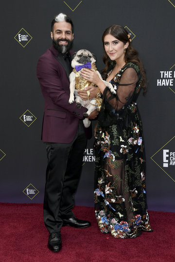 Победу в номинации "Лучший питомец года" на церемонии премии People’s Choice Awards одержал мопс Даг. Фото Getty