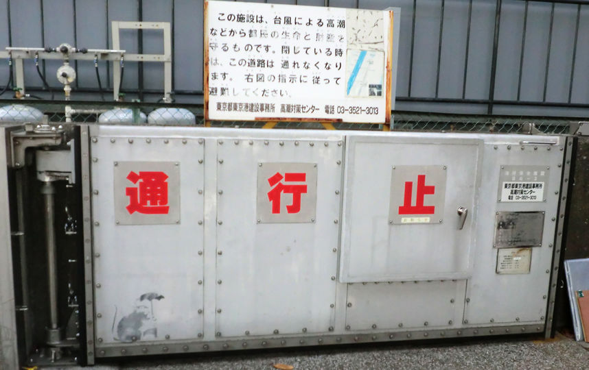 В Токио обнаружили граффити, автором которого может быть Бэнкси. Фото AFP