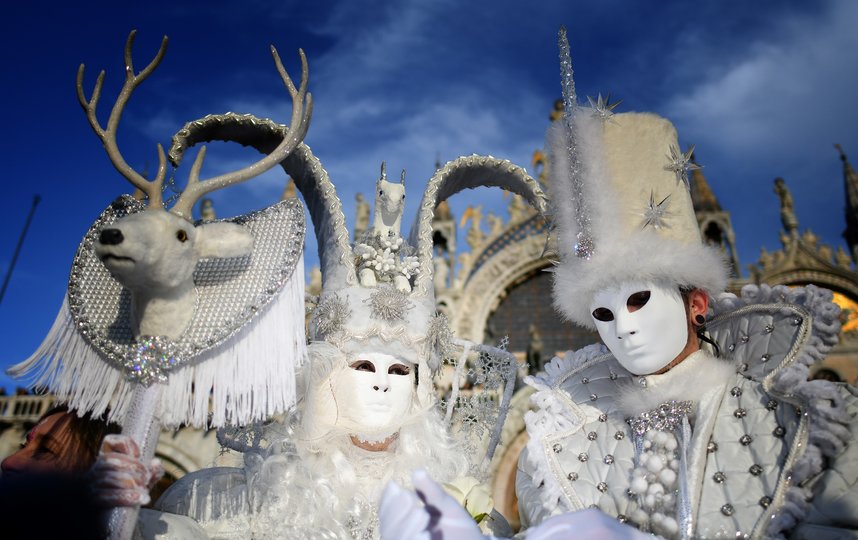 В Венеции проходит традиционный карнавал. Фото AFP