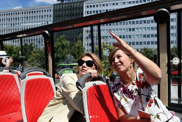 Елена Зеленская на экскурсии в Берлине. Фото скриншот с официального блога Елены Зеленской в Instagram