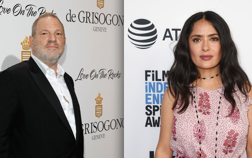 Харви Вайнштейн и Сальма Хайек. Фото Getty