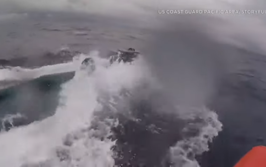 Береговая охрана США перехватила подлодку с наркотиками. Фото Скриншот Youtube