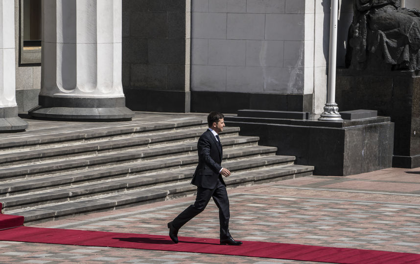 Новый президент Украины Владимир Зеленский. Фото Getty