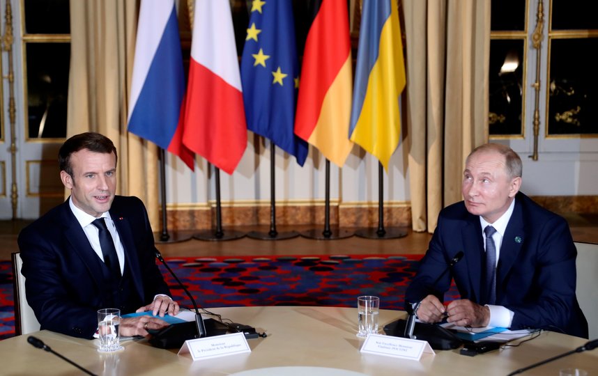 В Париже прошла встреча "нормандской четвёрки". Фото AFP