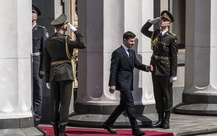 Новый президент Украины Владимир Зеленский. Фото Getty