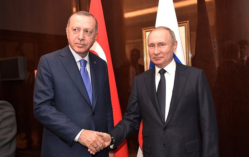 Владимир Путин и Реджеп Эрдоган провели переговоры в Берлине по Ливии