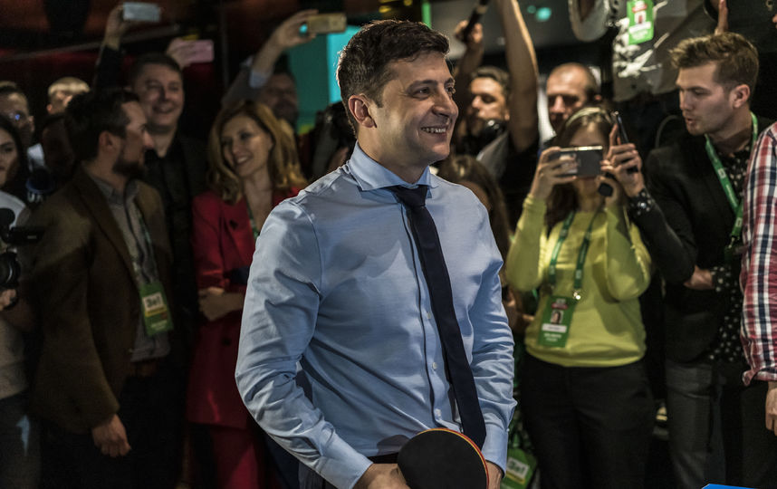 Новый президент Украины Владимир Зеленский. Фото Getty