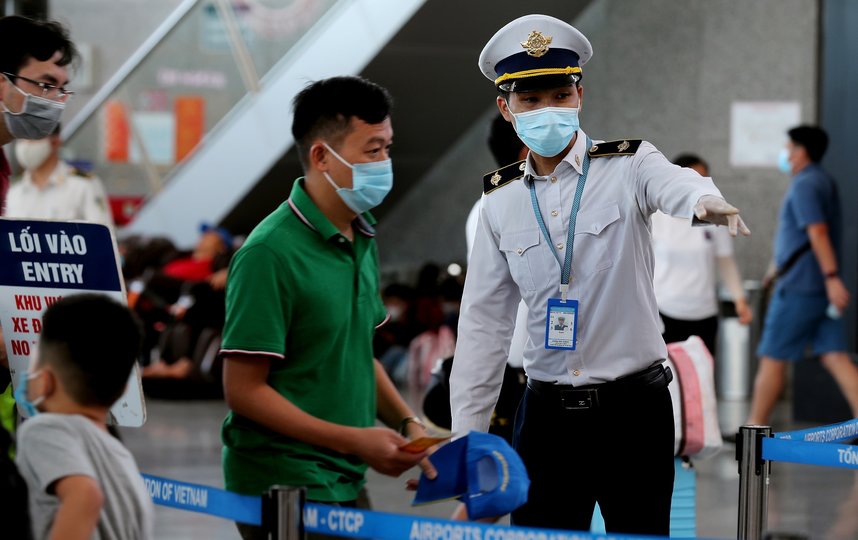 Вьетнам был признан ведущим примером сдерживания вируса, благодаря строгой программе карантина и мониторинга. Фото AFP