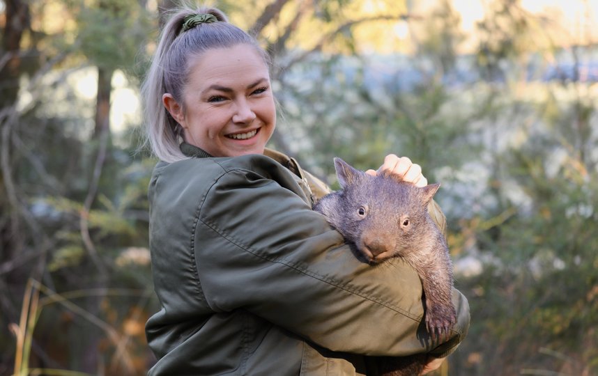 Вомбат Хоуп. Фото The Australian Reptile Park