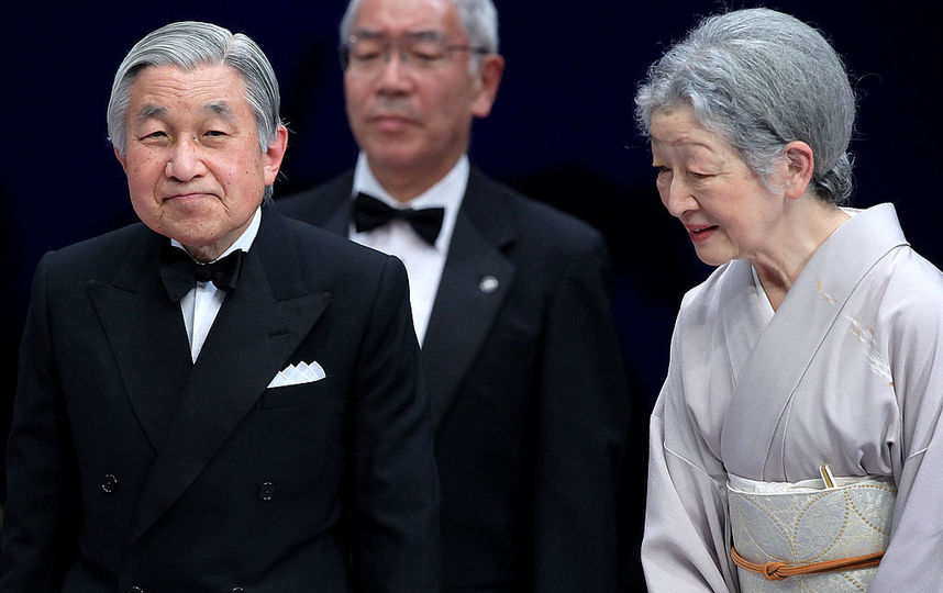 Император Японии Акихито с женой Сёда Митико. Фото Getty