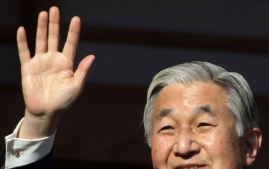 Император Японии Акихито. Фото Getty